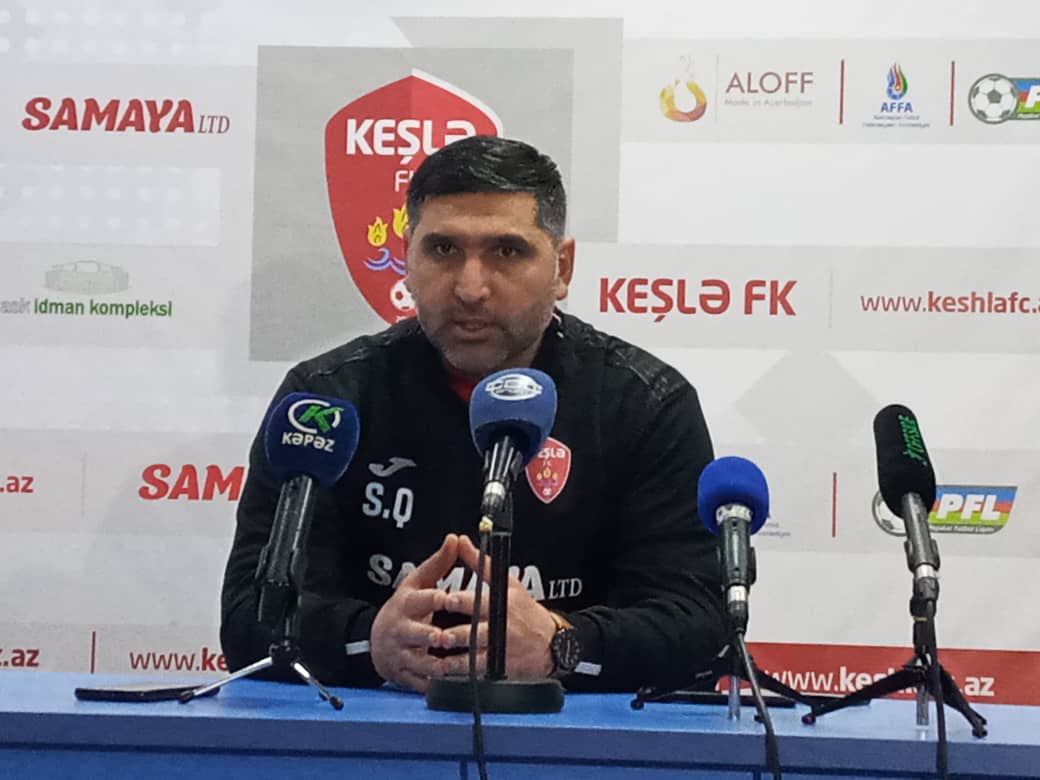 It is necessary to play football not to talk on the field  harsh words from the head coach of Keshla