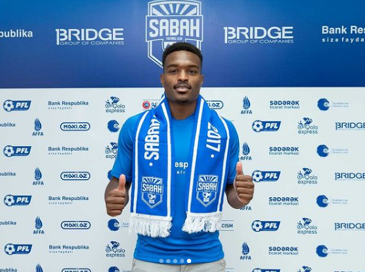 Baku is now one of my favourite cities I hope to score a lot of goals says Sabah FC new forward Mickels