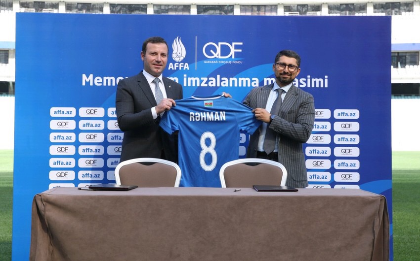 A memorandum was signed between the Karabakh Revival Foundation and AFFA