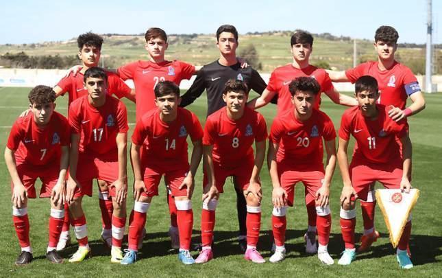 The U national team of Azerbaijan was the last in the group