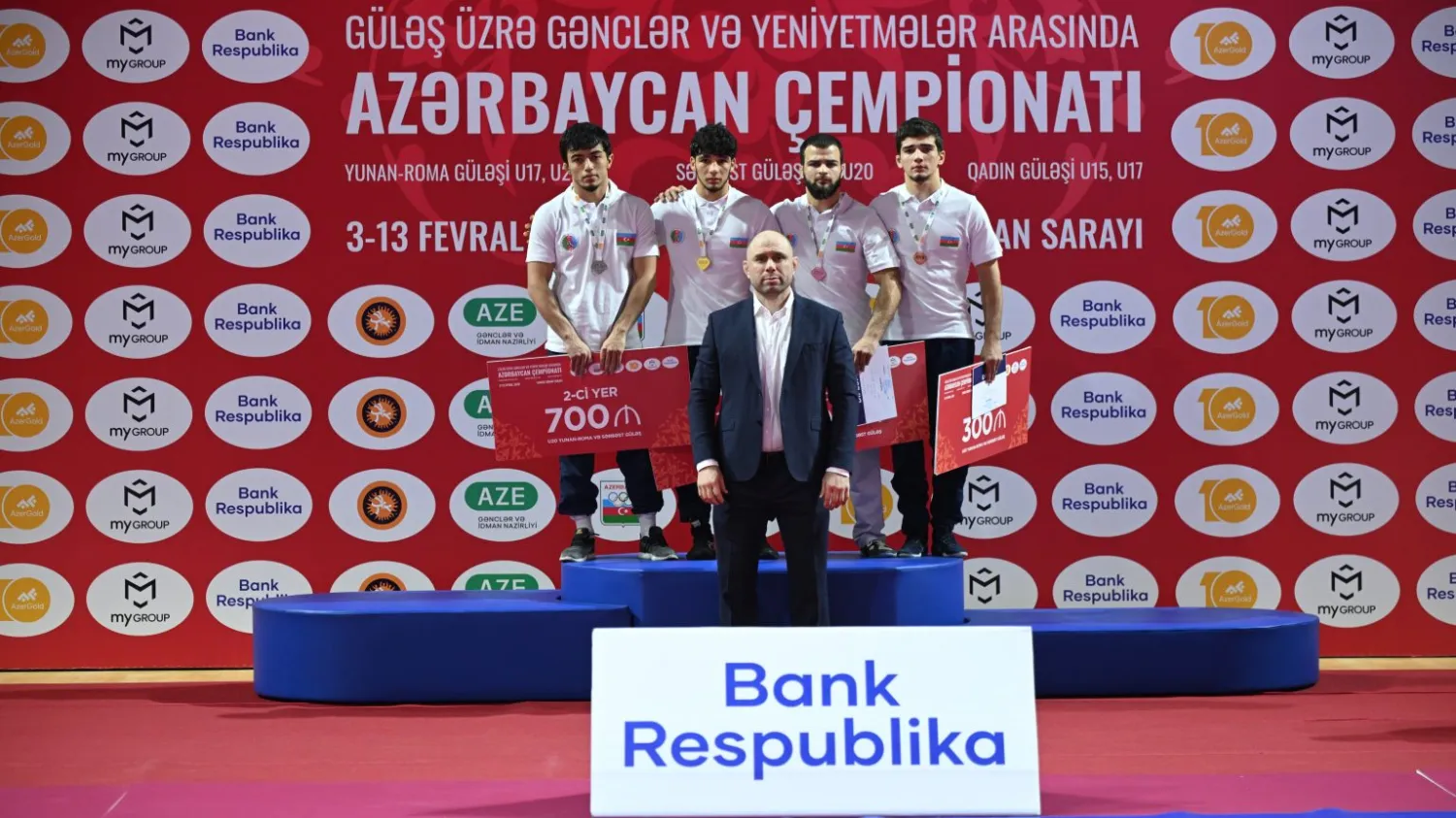 Sərbəst güləşdə ilk medalçılar müəyyənləşib