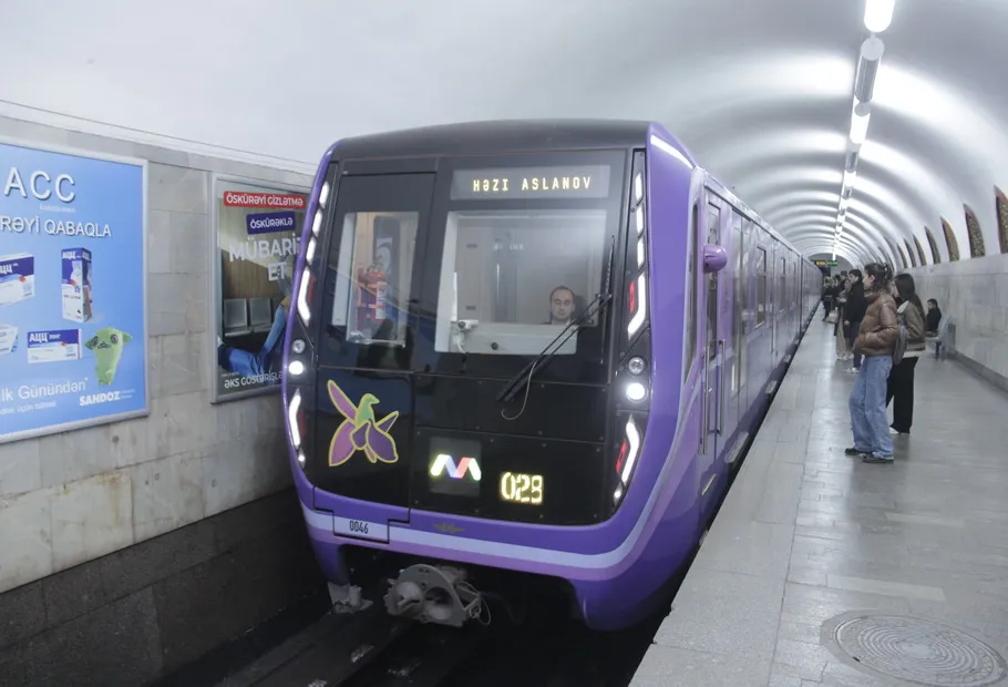 Qarabag  Nyukasl oyunu ilə əlaqədar metronun iş vaxtı uzadılıb