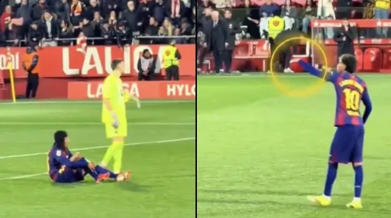 Yamal Kundeyə qışqırdı  VİDEO