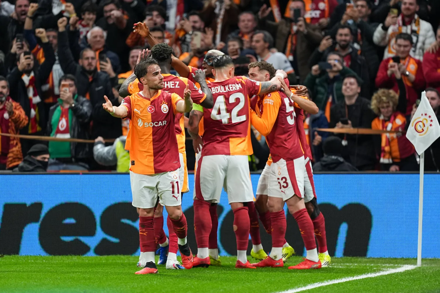 Qalatasaray  qolla qələbə qazandı   VİDEO
