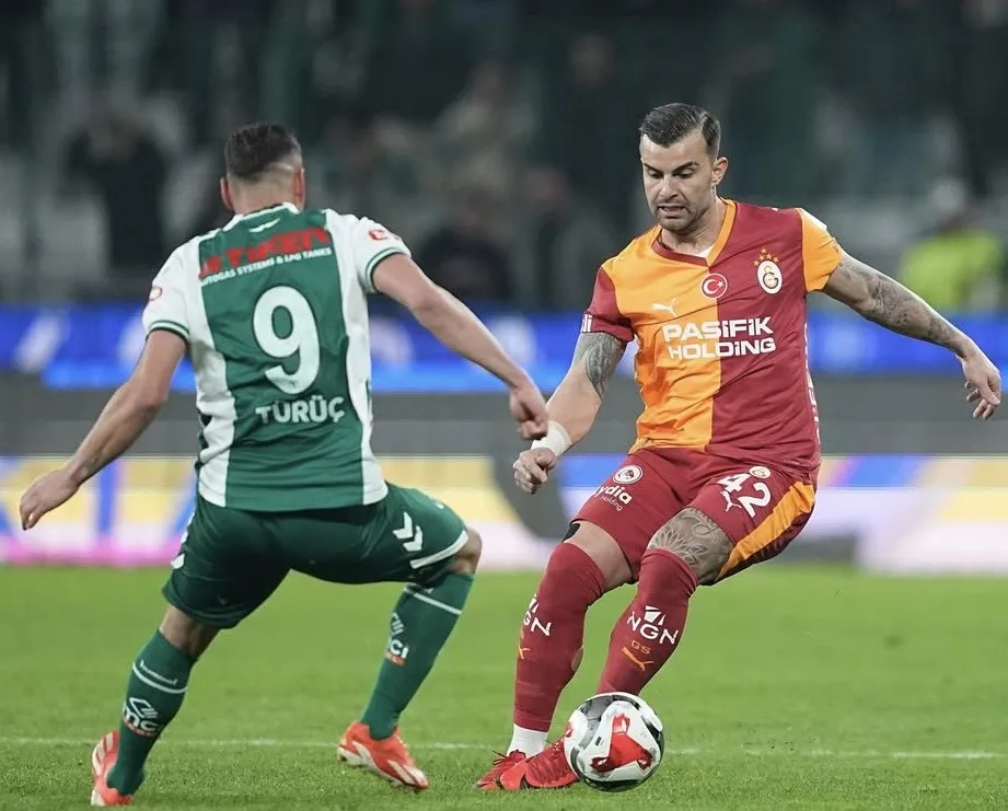 Qalatasaray Konyada çox vacib xallar itirdi  VİDEO