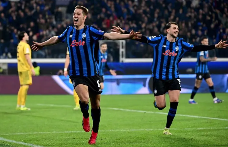 Çempionlar Liqası Atalanta  finala yüksəldi  VİDEO