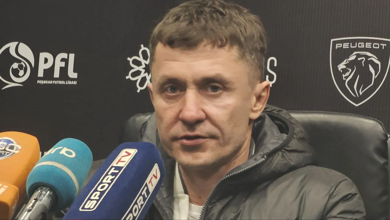 Sabah bizdən güclü komandadır və bunu qəbul edirik  Saşa İliç