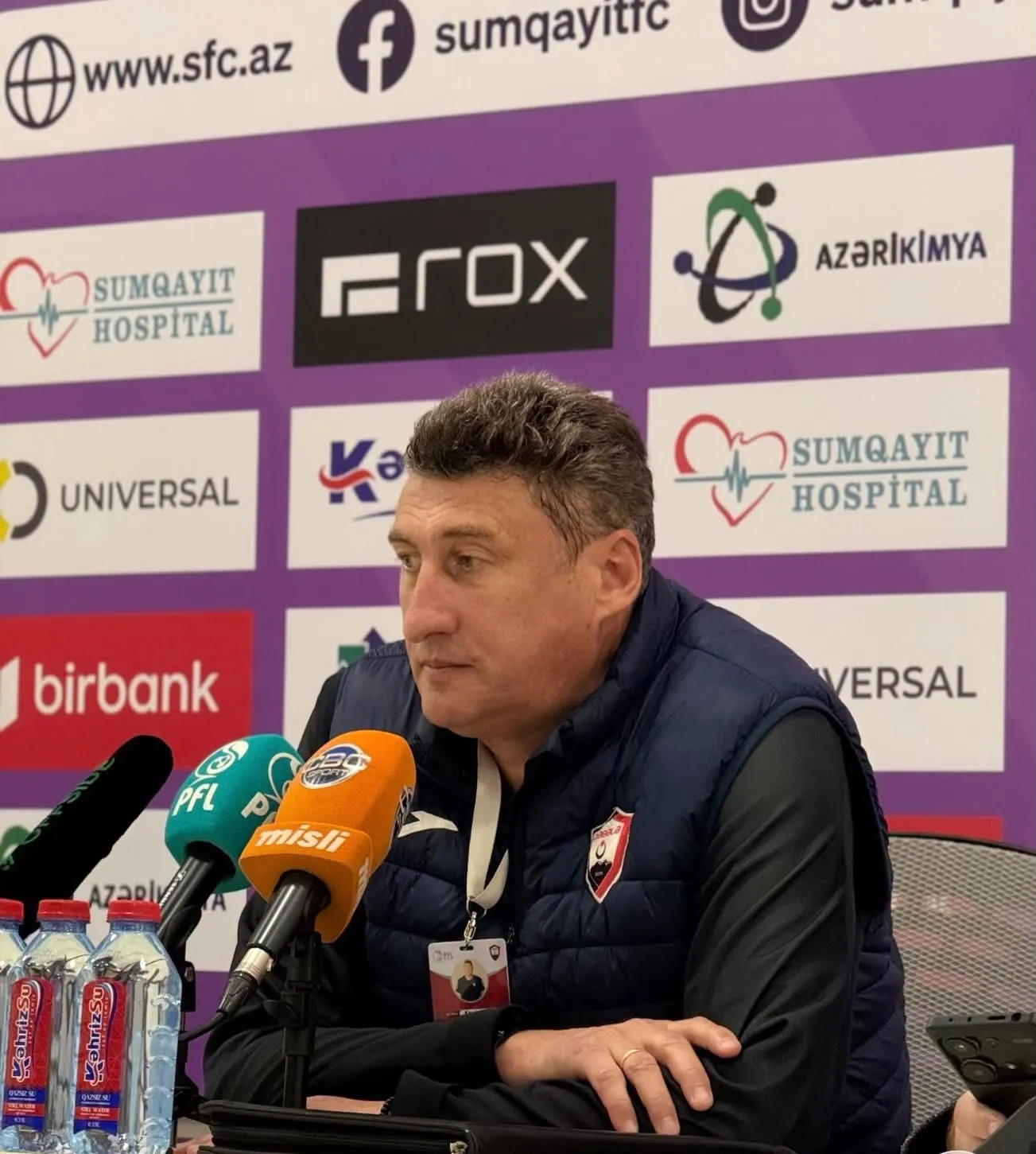 Tsxadadze Sumqayıtla oyunu şərh edib