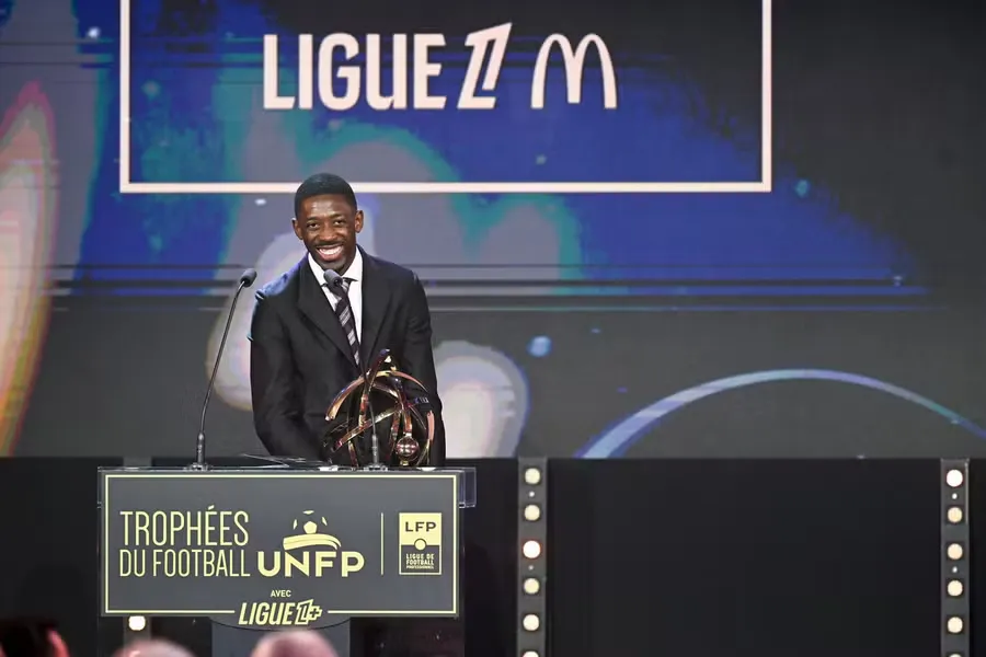 Dembele Fransada mövsümün oyunçusu seçildi
