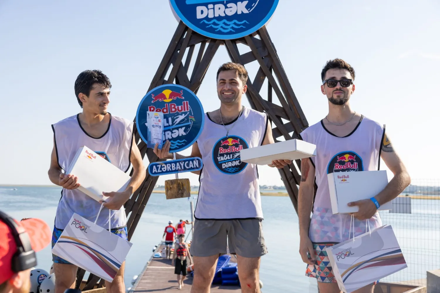 Red Bull Yağlı Dirək Pirallahıda həyəcan dolu anlar yaşatdı