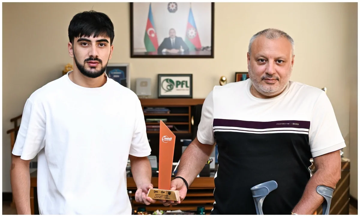 Sabahın futbolçusunu mükafatlandırılıb