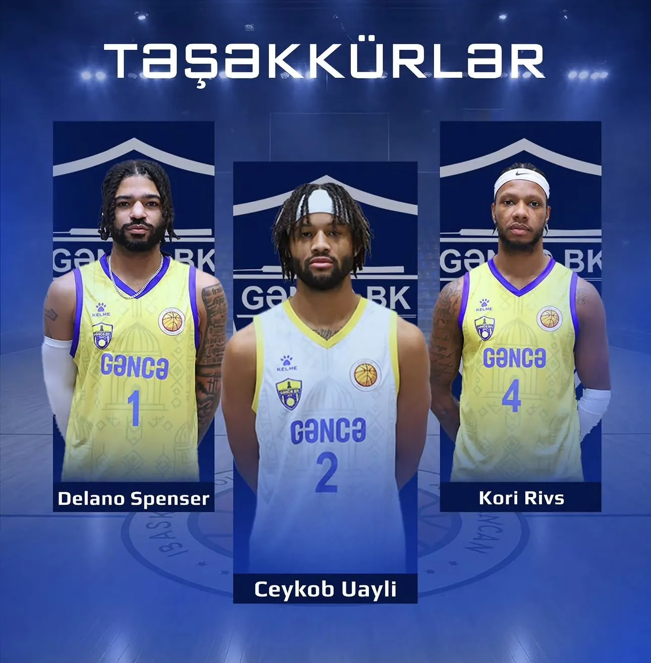 Gəncə təmsilçisində üç ayrılıq