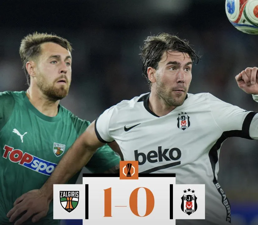 Avropa Liqası Beşiktaş uduzsa da Liqa mərhələsinə yüksəldi  VİDEO