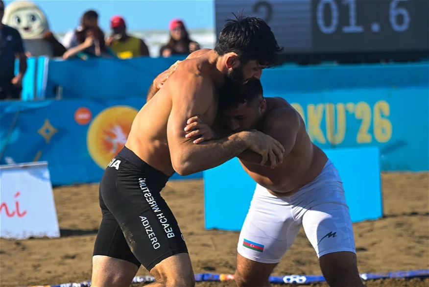 Çimərlik güləşçilərimizdən Dünya Seriyasında  medal
