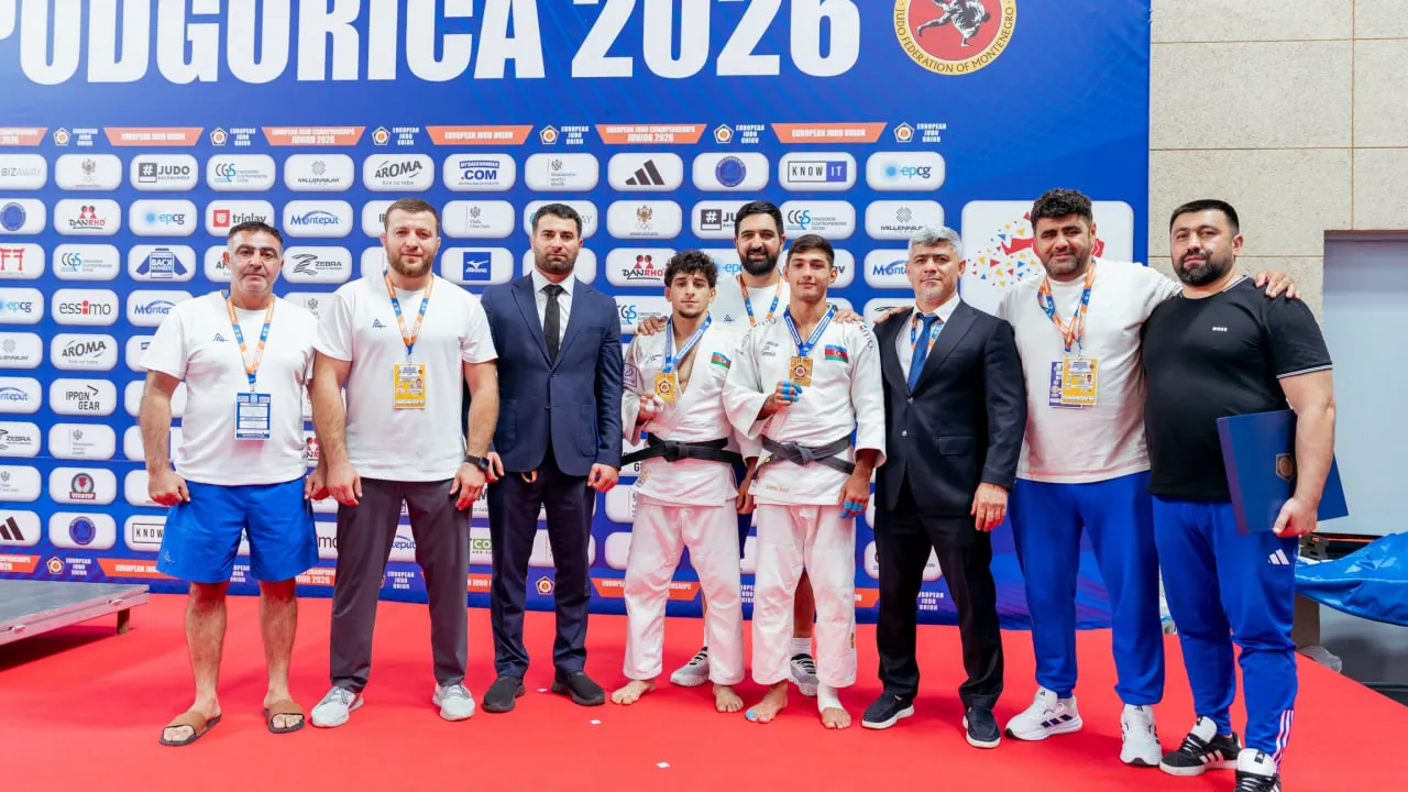 Cüdo Ayxan Mirzəzadə və Məhəmməd Musayev Avropa çempionu oldular