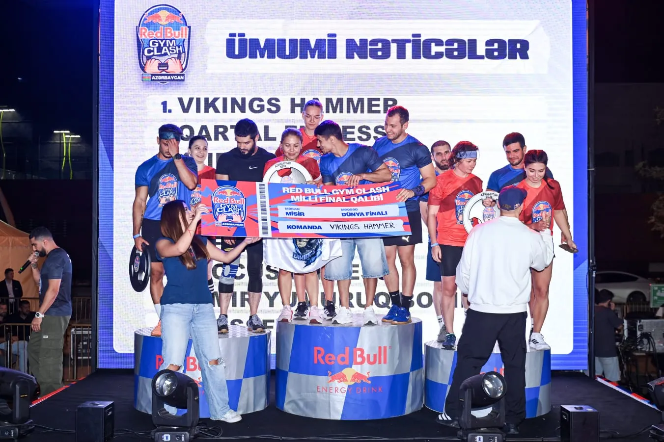 Bakıdan dünya finalına Red Bull Gym Clashın qalibi bəlli oldu