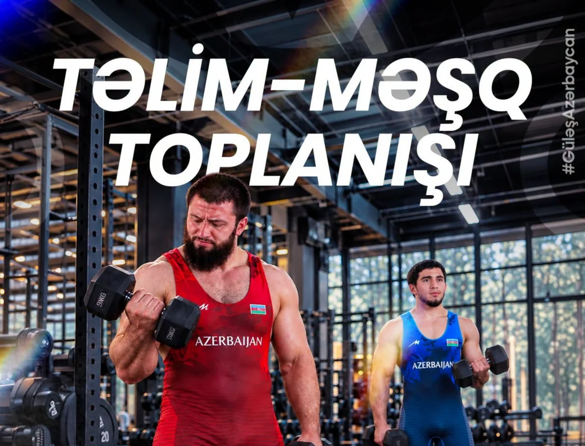 Sərbəst güləşçilərimiz Göygöldə toplanışa başlayır