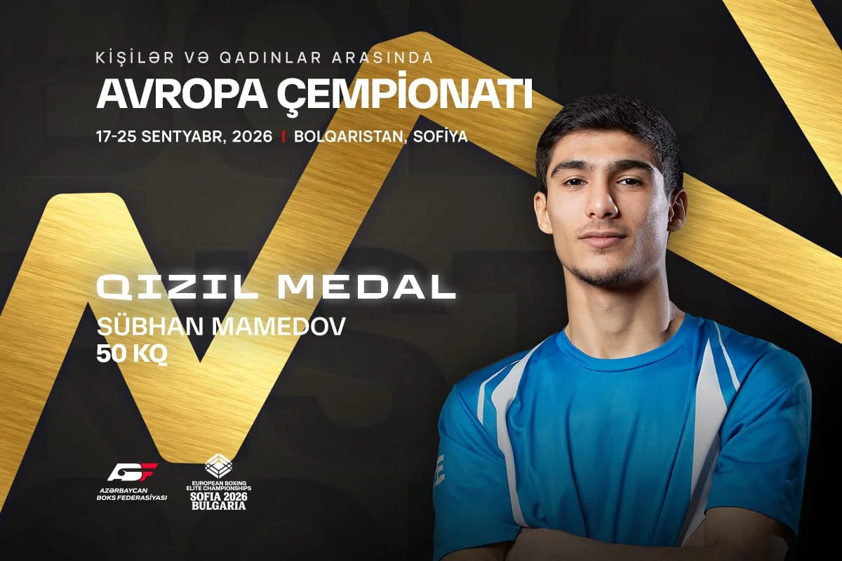 Boksçumuz Sübhan Mamedov Avropa çempionu olub 