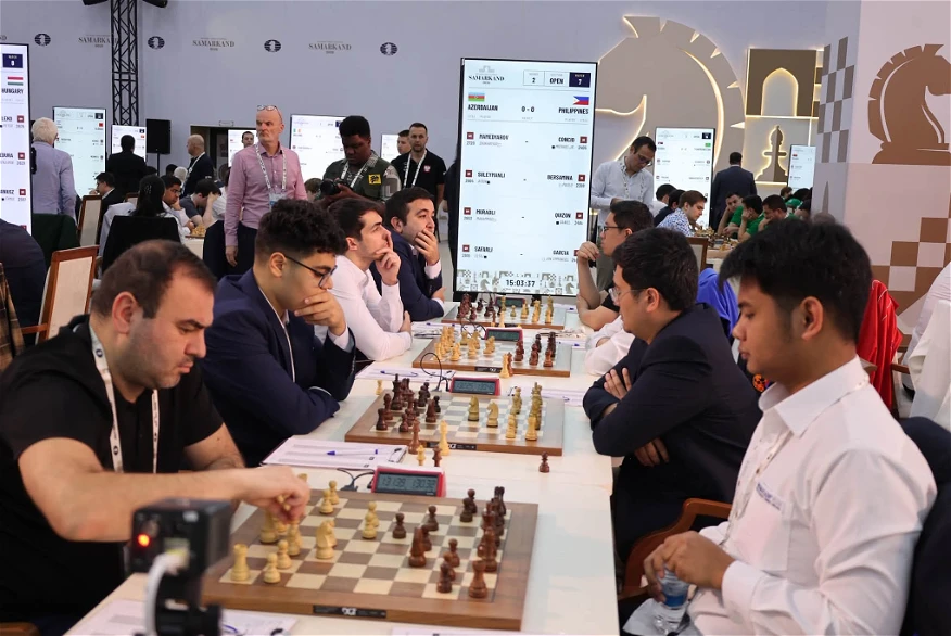 Şahmat Olimpiadası başa çatdı Kişi millimiz ilk beşlikdə yer aldı