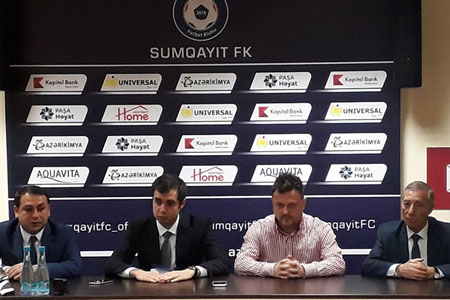 Hakan Sünal Azərbaycan futbolunda inkişaf hiss olunur