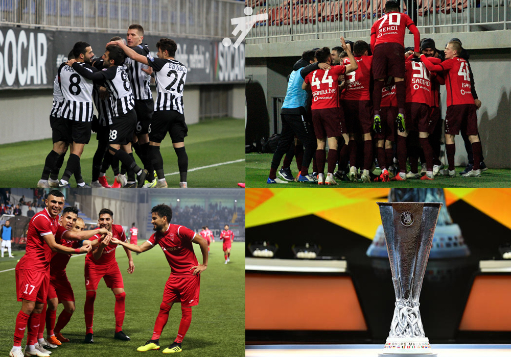 Azərbaycan klublarının Avropa Liqasındakı rəqibləri müəyyənləşdi