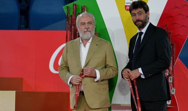 Yuventusla Napolinin prezidentlərindən şok qərar 
